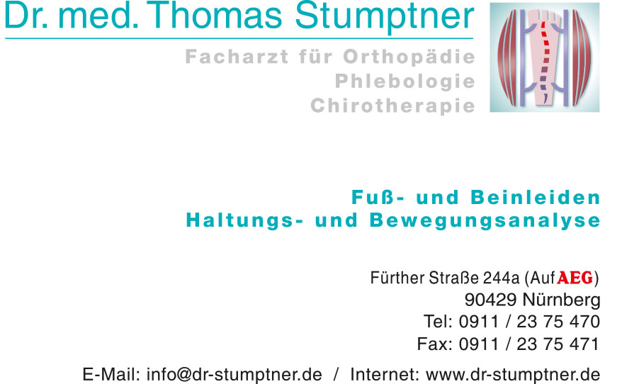 Visitenkarte Dr. Stumptner